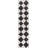 Utgard Classic Geometric Diamond Pattern White/Charcoal Rug-1309139852