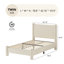 Lit plateforme tapissier Boucle-195356837-196431592