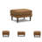 Nedaa Upholstered Ottoman