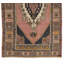 Tapis tribal turc authentique fait à la main avec détails géométriques