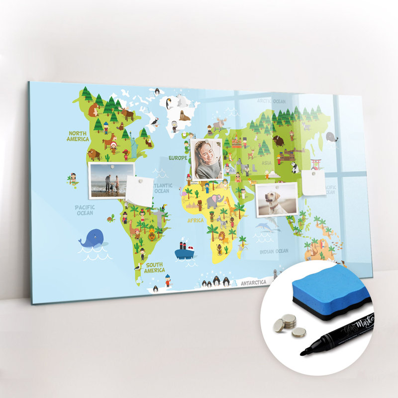 Magnetic Glass Dry Erase Board
