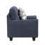 Chaise d'appoint contemporaine en chenille avec coussin décoratif-888578404