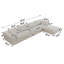 Canapé 157,6 po Cloud-1954000545-1954000547