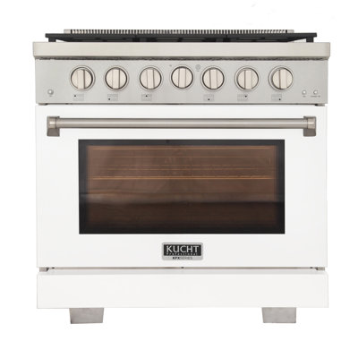 Kucht 36" 5.2 Cubic Feet Free Standing Range