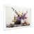 White Single Picture Framed