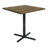 Square Wood Breakroom Table-25759197-25759198