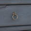 Commode Bridgevine Home Americana, aucun assemblage requis, finition bleue en velours côtelé