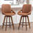 Modern Upholstered Swivel Counter & Bar Stools-1176448064-1176448079