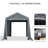 Outsunny 8' X 7' Carport Portable Garage