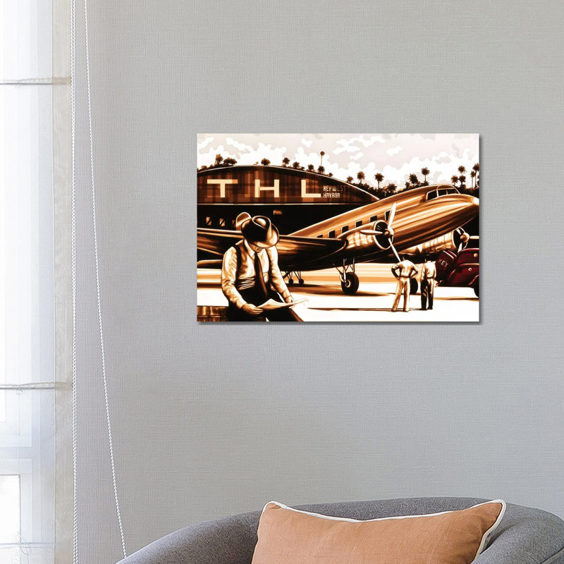 90 Miles 1 Piece Wall Art on Canvas, 66.04 cm H x 45.72 cm W x 1.91 cm D, Wrapped Canvas