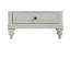 Table de chevet 3 tiroirs avec USB - ciment et sable (table de chevet seulement)