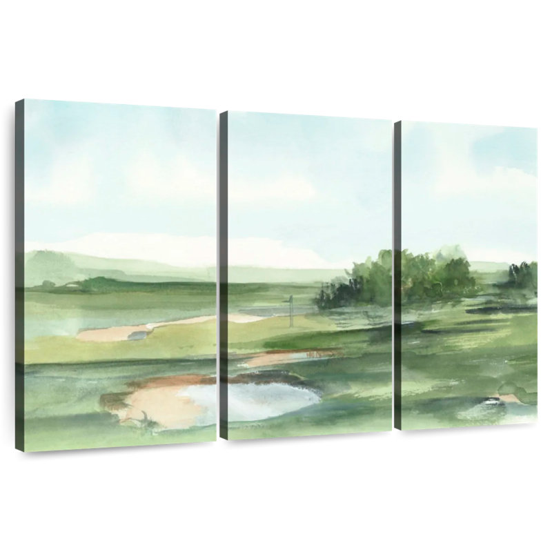 Alvord Watercolor Course Study II, H 42 po x l 65 po