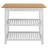 Herriott 40" Solid Wood Prep Table-1972395037-1909405401