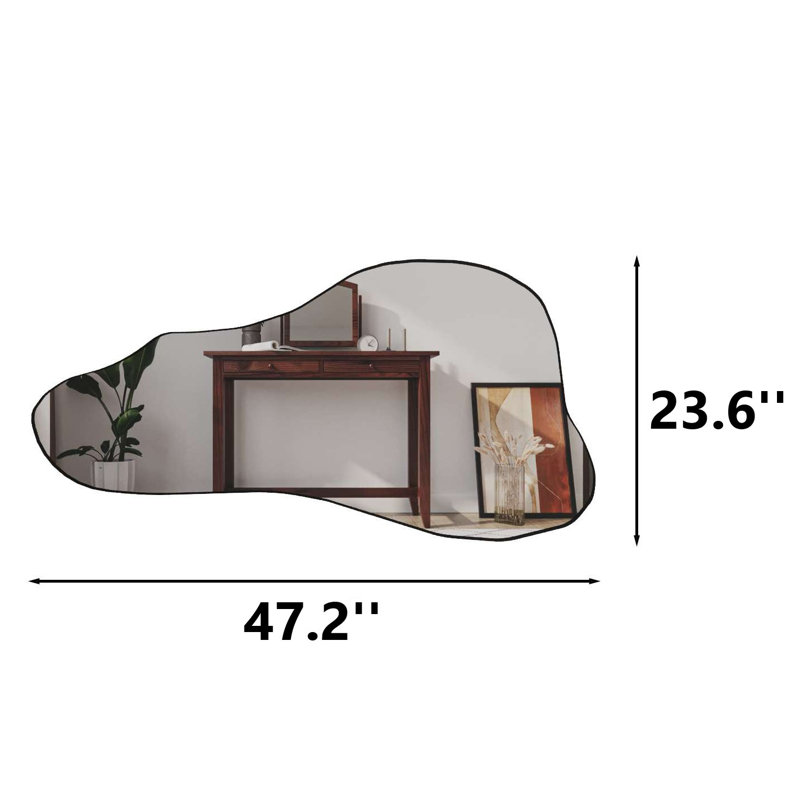 Miroir asymétrique 100% écologique