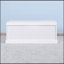 3Pairs_Wooden Banc de rangement pour le vestibule avec coussin blanc