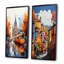 «City Milan Popart», 2 pièces sur toile-1257312550-1257312551