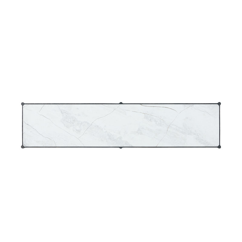 Spencer London 60'' W Marble Console Table