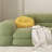 Green 100% Polyester Modular Sofa cushion couch