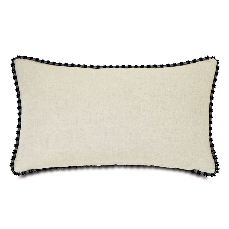 Kimahri Linen Lumbar Pillow Cover & Insert