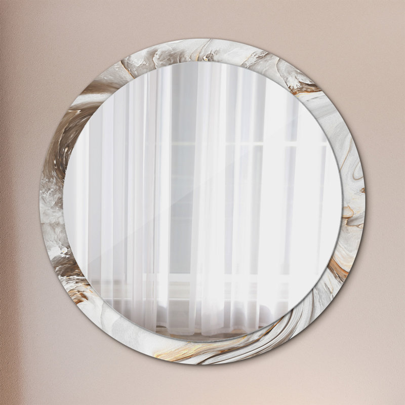 Huldar Glass Flat Wall Mirror