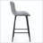 Counter Height Bar Stool Set with Faux Leather Upholstery and Chrome Base-72529070