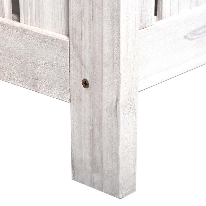 Banc de patio en bois avec boîte de rangement, banc de rangement extérieur Gallon, grande boîte de patio d'entrée avec dossier unique en forme de X, pour terrasse, porche et balcon