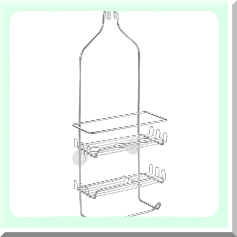 SteelSpace Shower Caddy Organizer - Silver