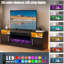 Meuble télé 70 po avec foyer et foyer de 36 po jusqu'à 80 po-892733761