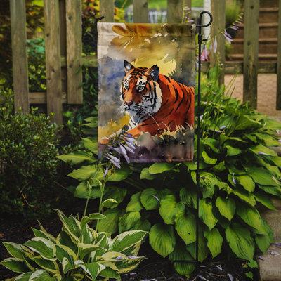 Drapeau du jardin du tigre du Bengale
