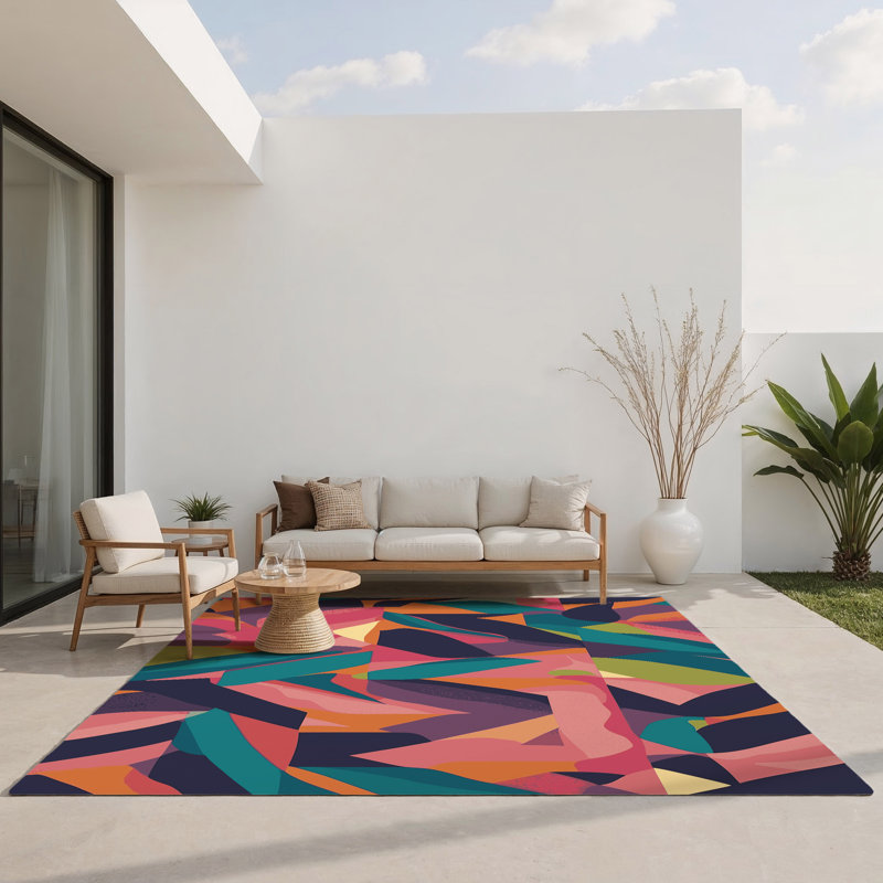 Tapis intérieur et extérieur Quantum Prime Cascade, Rectangulaire 3 pi x 5 pi