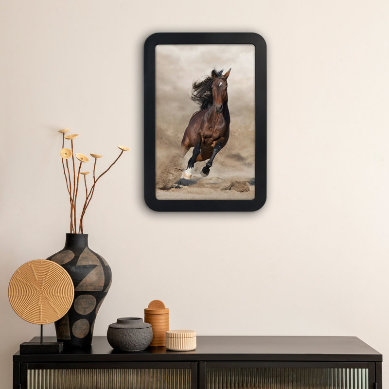 Cadre photo en coin Olivett avec verre incassable Olivett, 11 po x 17 po