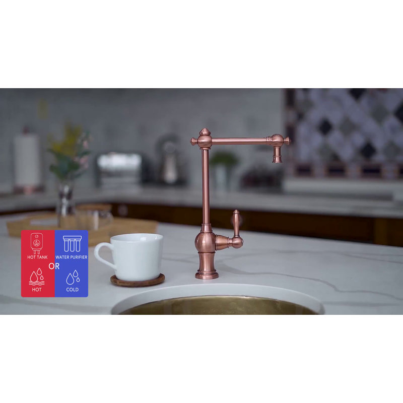 Copper Finish Single Handle Water Filter Faucet