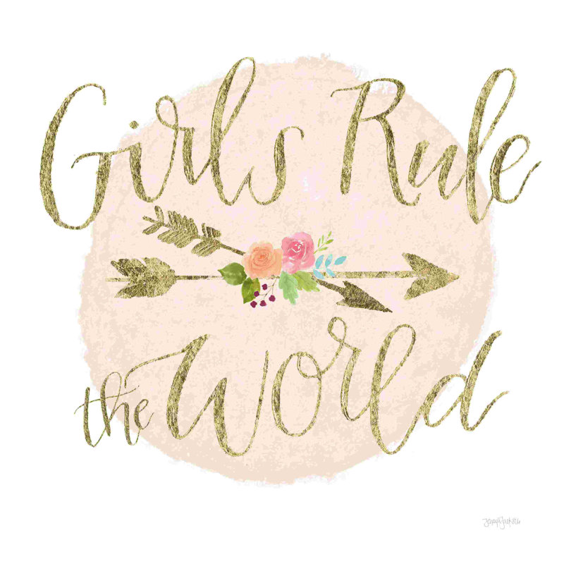 Girl Power III V2 - brillant, H 30 po x l 30 po, Non, Toile tendue