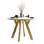 149.5 cm Extendable Round Dining Table-1563213448-1563213552