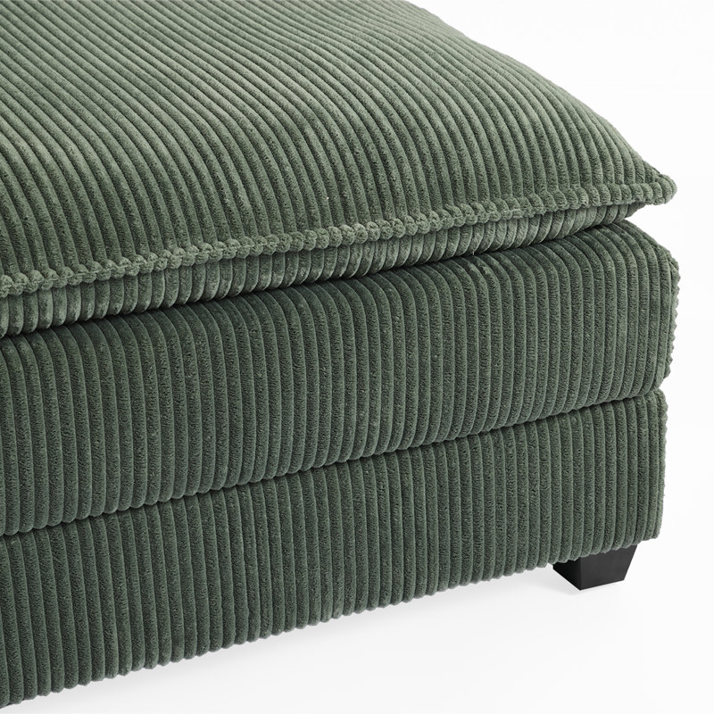 Fauteuil d'appoint sans accoudoirs Lauretta, Green
