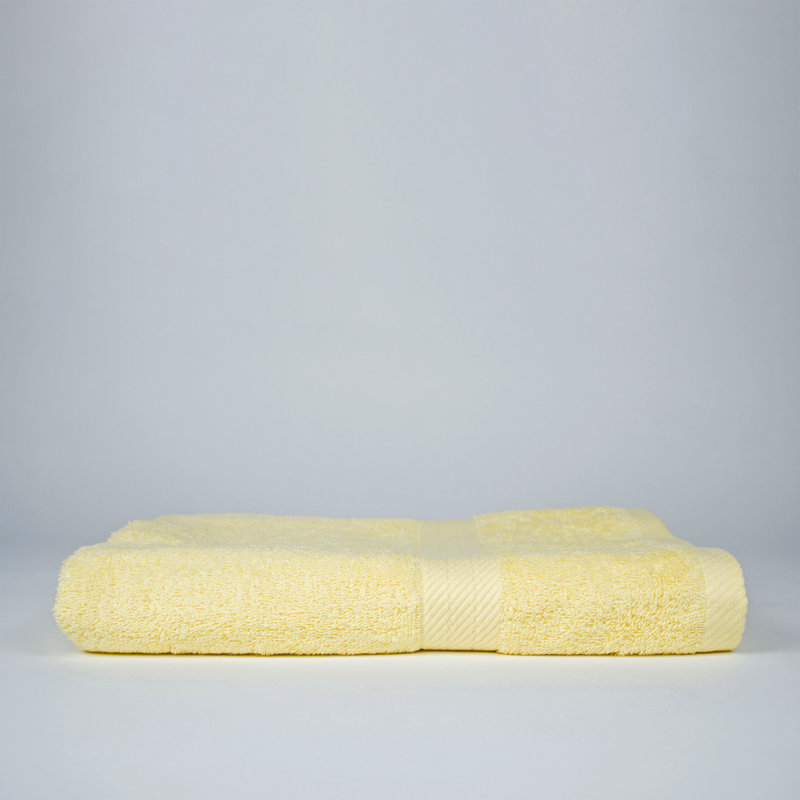 Ensemble de serviettes de plage en coton 3 pièces 100% staybright, Citron