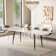 Terynn 63" to 94.5" Extendable Dining Tables for 8 to 10 - Rectangle Sintered Stone Dining Table
