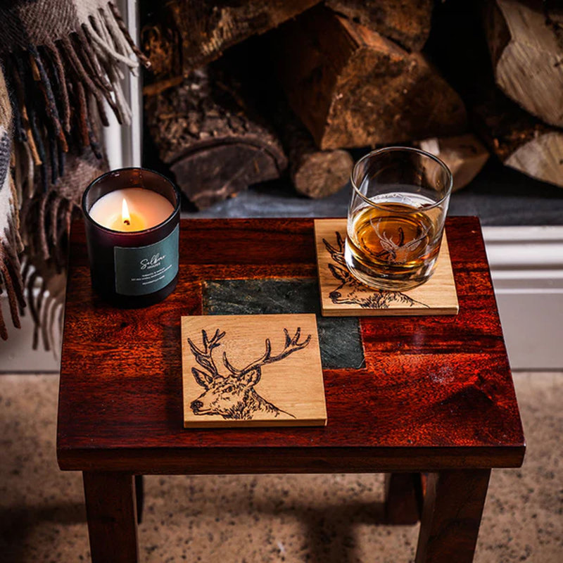 Square 2 Piece Coaster Set