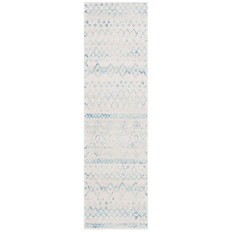 Tapis géométrique Seeger 700 Performance, Tapis de couloir 2 pi 3 po x 8 pi