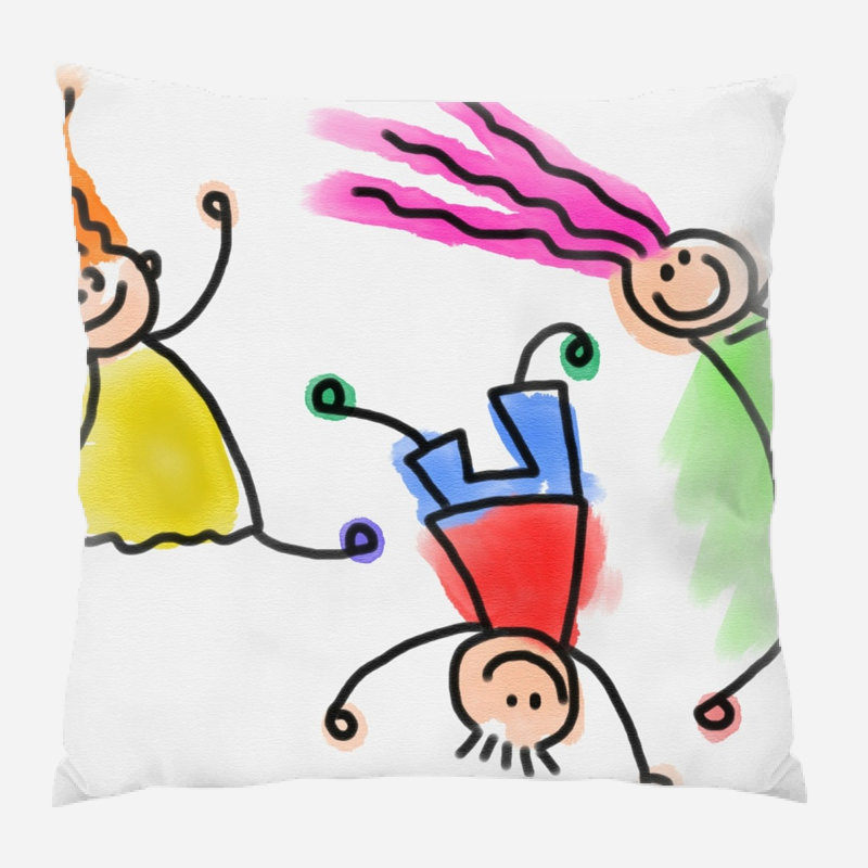  Throw Pillow, Microsuede, Indoor