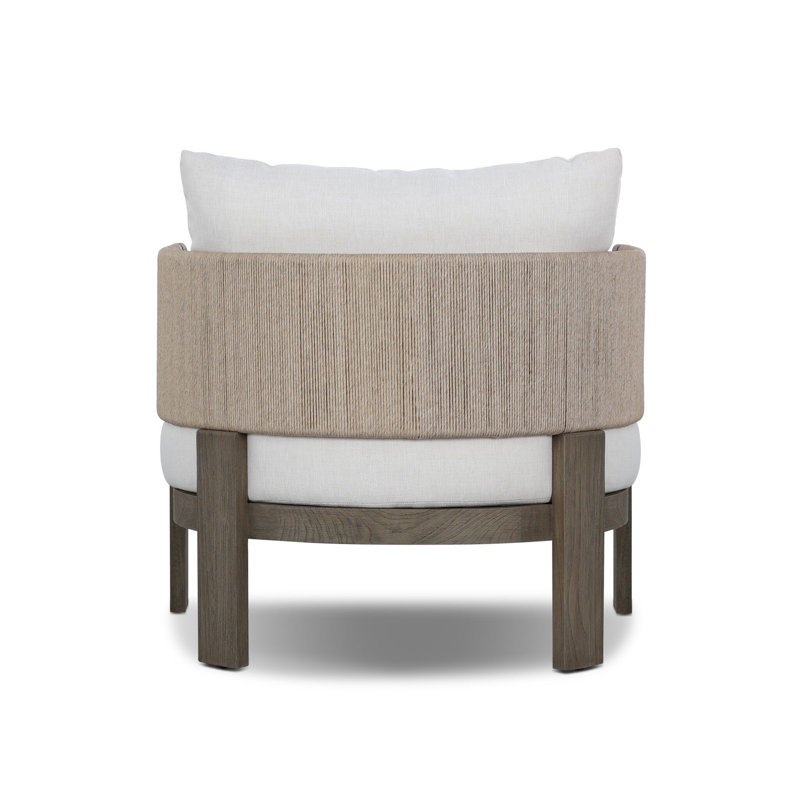 Delancy Outdoor Chair-Arashi Salt, Stained Aged Gray, Vergo Cream