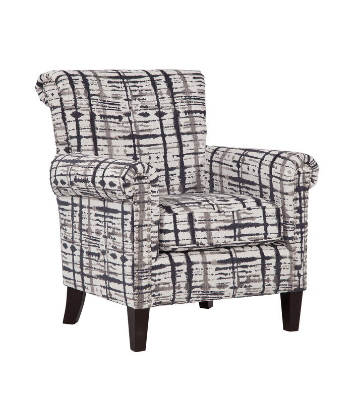 Fauteuil Cavedon, Mélange de polyester de couleur ardoise