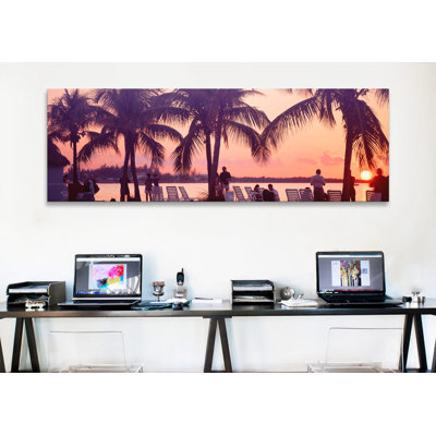 " Sunset On The Beach, Miami Beach, Florida, USA " by Panoramic Images