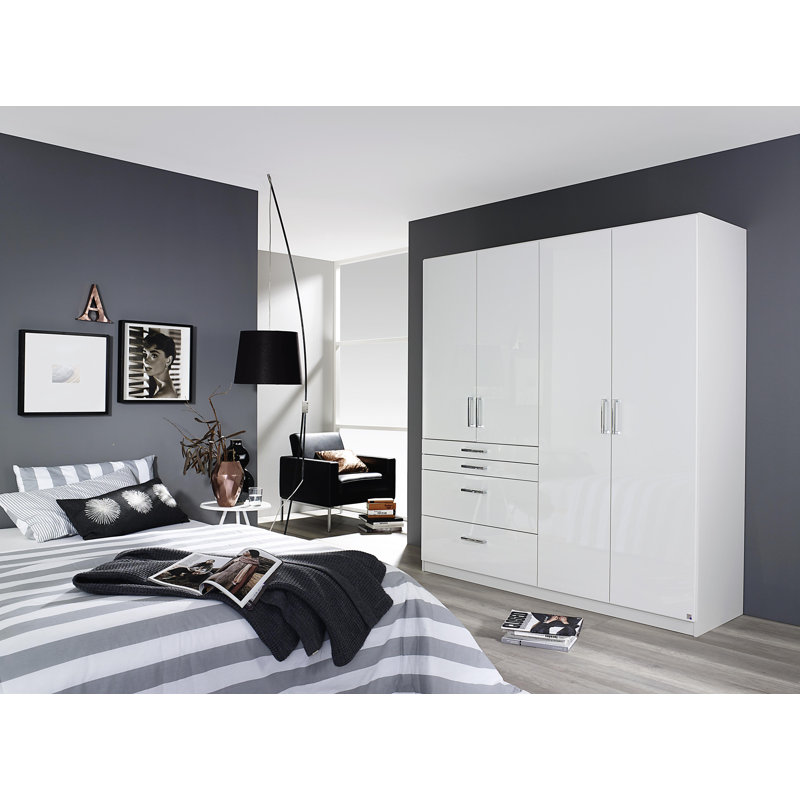 Homburg 4 Door Wardrobe