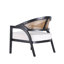 Chaise d'appoint rembourrée Cane-130829516