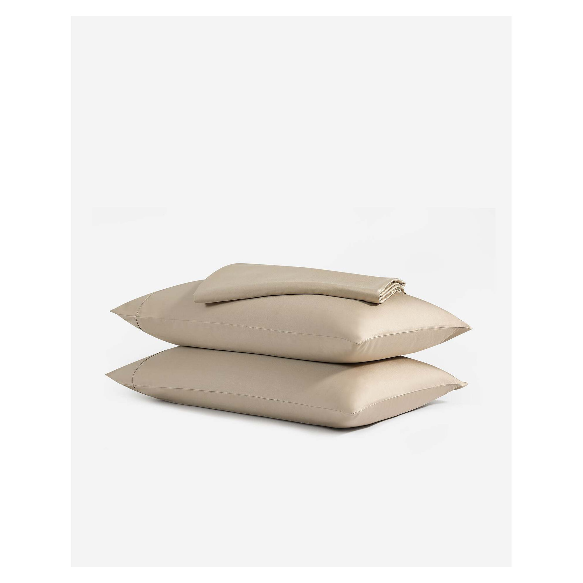Bloomingdales Rayon From Bamboo Machine Woven Sheet Set, Taupe, King / Cal King Sheet Set with 2 King Pillowcases