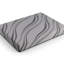 Bavoir en mousse gel 10 po Nl - gris, grand avec matelas en mousse de gel de taille confortable et noyau haute densité pour une nuit de sommeil confortable