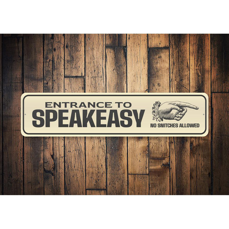 Panneau d'entrée Speakeasy, H 6 po x l 24 po x P 0,06 po