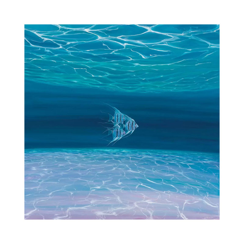 Blue Angels Blue Sea by Gill Bustamante - Wrapped Canvas Print, 93.98 cm H x 93.98 cm W x 1.91 cm D