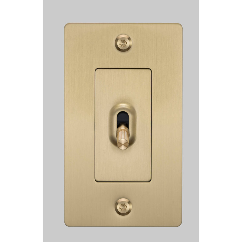 1G Toggle / Linear / Without Logo, Brass